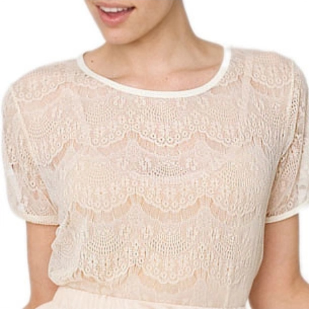 American Apparel El Salvador Lace Tee